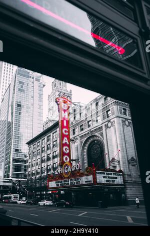 Chicago die Windstadt, einige Bilder hauptsächlich Straßenfotografie während einer Reise in diese schöne Stadt Stockfoto