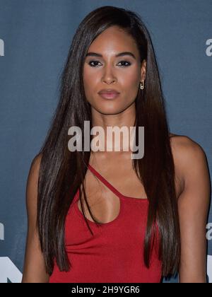 West Hollywood, Usa. 08th Dez 2021. WEST HOLLYWOOD, LOS ANGELES, KALIFORNIEN, USA - 08. DEZEMBER: Model Cindy Bruna kommt beim Start der DOGPOUND x Balmain Bbold Kollabo, der am 8. Dezember 2021 in West Hollywood, Los Angeles, Kalifornien, USA, in DOGPOUND WeHo stattfand. (Foto: Image Press Agency/Sipa USA) Quelle: SIPA USA/Alamy Live News Stockfoto