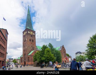 Aarhus: Kathedrale von Aarhus, in Aarhus, Jylland, Jütland, Dänemark Stockfoto