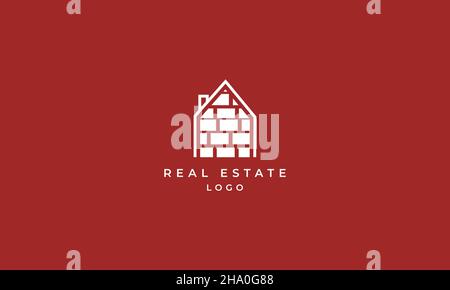 Real Estate Vector Logo Design Stock Vektor