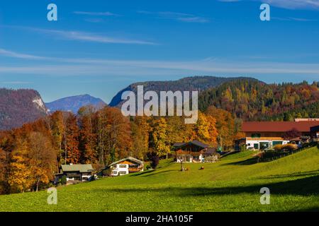 Obersalzbergbahn, Berchtesgaden, Oberbayern, Süddeutschland, Europa Stockfoto