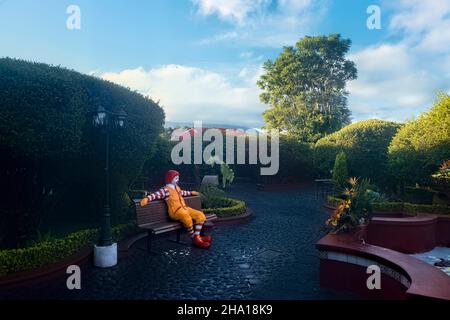 Ronald McDonald in Antigua, Guatemala Stockfoto