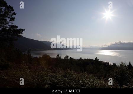 Norwegen - Sognefjord bei Nordrevik / Norwegen - Sognefjord bei Nordrevik / Stockfoto