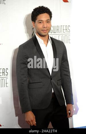 Manhattan, Vereinigte Staaten Von Amerika. 09th. Juni 2016. NEW YORK, NY - 09. JUNI: Jussie Smollett nimmt am 9. Juni 2016 an der jährlichen Gala zur Einführung und Verleihung der Songwriters Hall of Fame 47th im New York Marriott Marquis in New York City Teil.Personen: Jussie Smollett Kredit: Storms Media Group/Alamy Live News Stockfoto