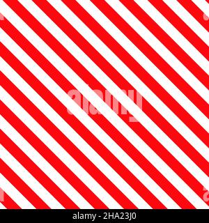 Streifenmuster. Candy-Cane-Hintergrund. Vektorgrafik. Stock Vektor