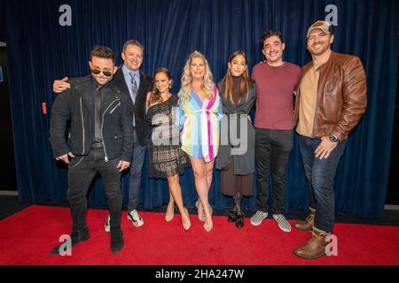 Hollywood, USA. 09th Dez 2021. Die Darsteller nehmen am 9. Dezember 2021 an der Premiere des Indie-Films „Ask Me To Dance“ in Cinelounge, Hollywood, CA Teil. Quelle: Eugene Powers/Alamy Live News Stockfoto