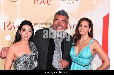 Emeraude Toubia, George Lopez, Constance Marie bei Ankunft für WITH