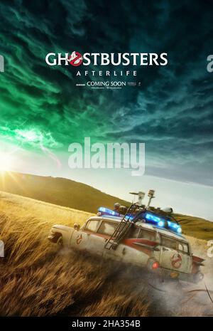 Ghostbusters: Afterlife Jahr : 2021 USA Regie : Jason Reitman Amerikanisches Plakat Stockfoto