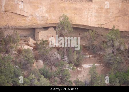 Meas Verde, Colorado, Cliff Dwellings, - Cliff Palace Stockfoto