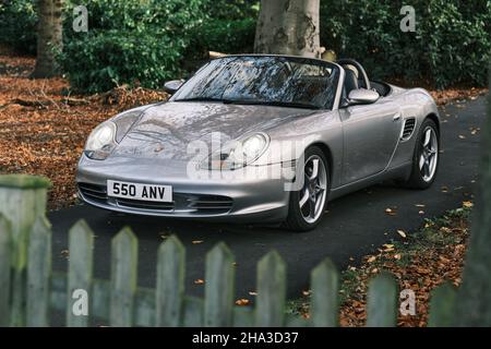 Porsche Boxster S 50 Jähre 550 Spyder Anniversary Edition Stockfoto