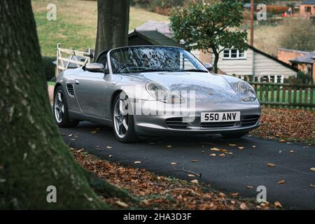 Porsche Boxster S 50 Jähre 550 Spyder Anniversary Edition Stockfoto