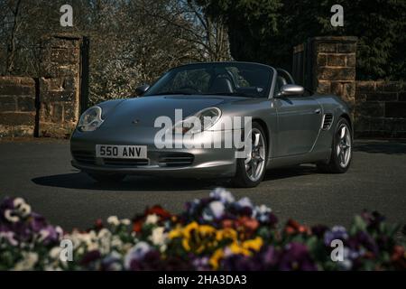 Porsche Boxster S 50 Jähre 550 Spyder Anniversary Edition Stockfoto