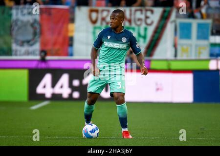 Friuli - Stadion Dacia Arena, Udine, Italien, 27. August 2021, Udineses Porträt Samir Caetano de Souza Santos in Aktion während Udinese Calcio vs Ven Stockfoto