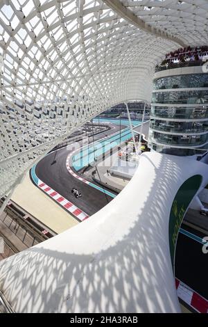 Yas Island, Vereinigte Arabische Emirate. 10th Dez 2021. 99 GIOVINAZZI Antonio (ita), Alfa Romeo Racing ORLEN C41, Action während des Formel 1 Etihad Airways Abu Dhabi Grand Prix 2021, 22th Lauf der FIA Formel 1 Weltmeisterschaft 2021 vom 10. Bis 12. Dezember 2021 auf dem Yas Marina Circuit, auf Yas Island, Abu Dhabi - Foto: Antonin Vincent/DPPI/LiveMedia Kredit: Unabhängige Fotoagentur/Alamy Live News Stockfoto