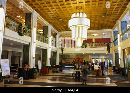 Die Lobby des historischen New Yorker Hotels by Wyndham in Midtown Manhattan.New York City.New York.USA Stockfoto