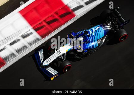 Yas Island, Vereinigte Arabische Emirate. 10th Dez 2021. 89 AITKEN Jack (gbr), Williams Racing F1 FW43B, Action während der Formel 1 Etihad Airways Abu Dhabi Grand Prix 2021, 22th Lauf der FIA Formel 1 Weltmeisterschaft 2021 vom 10. Bis 12. Dezember 2021 auf dem Yas Marina Circuit, auf Yas Island, Abu Dhabi - Foto: Antonin Vincent/DPPI/LiveMedia Kredit: Unabhängige Fotoagentur/Alamy Live News Stockfoto