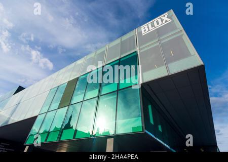 Kopenhagen, Koebenhavn: Dänisches Architekturzentrum (Dansk Arkitektur Center, DAC), Binnenhafen, in , Seeland, Sealand, Sjaelland, Dänemark Stockfoto