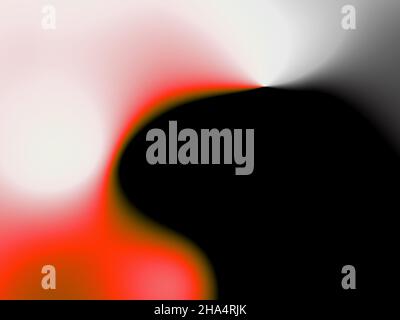 Abstrakte Werbung, schwarz rosa weiß rot Gradient verschwommen dynamischen horizontalen künstlerischen dekorativen modernen Hintergrund Stockfoto