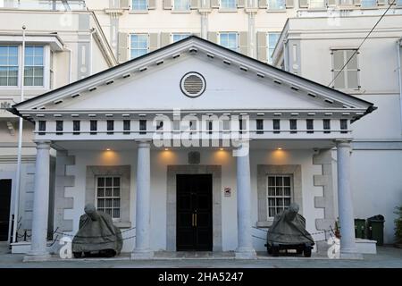 Kloster-Wachhaus in Gibraltar Stockfoto