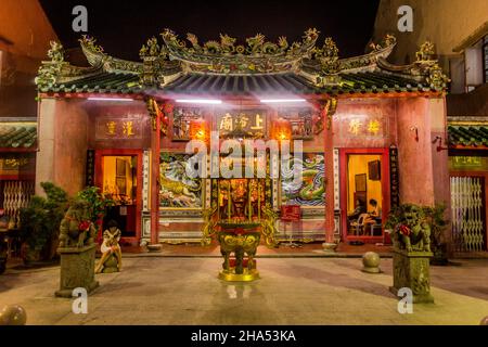 KUCHING, MALAYSIA - 3. MÄRZ 2018: Hiang Thian Siang Ti Tempel in Kuching, Malaysia Stockfoto