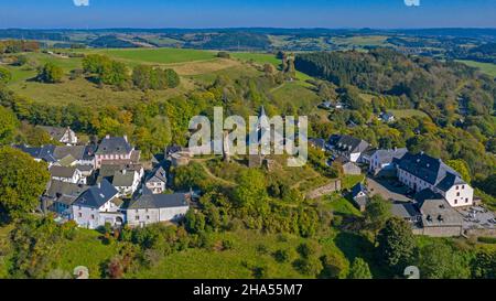 kronenburg bei dahlem, eifel, Nordrhein-westfalen, deutschland Stockfoto