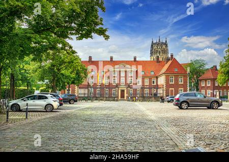 Bistum Münster in Münster, Nordrhein-Westfalen, Deutschland Stockfoto