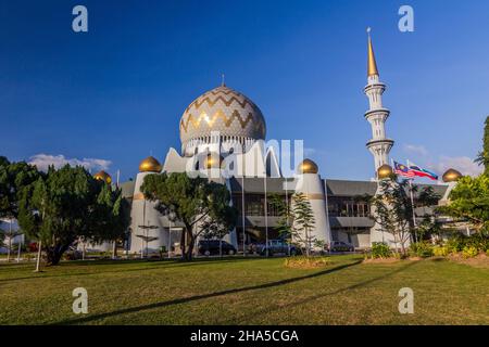 Sabah State Mosque in Kota Kinabalu, Sabah, Malaysia Stockfoto