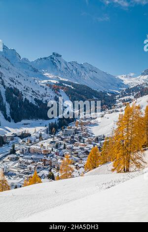 arabba, Winterskigebiet, livinallongo del col di lana, belluno, dolomiten, venetien, italien Stockfoto