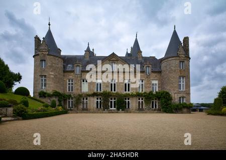 chateau de kergrist,ploubezre,cotes-d'Armor,bretagne,frankreich Stockfoto