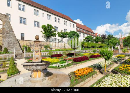 Pommeranzengarten auf dem Schloss, leonberg, baden-württemberg, deutschland Stockfoto