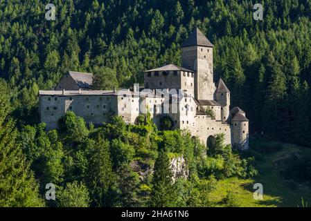 italien, Südtirol, trentino-Alto adige, Alto adige, pustertal, ahrntal, Sand in taufers, campo, schloss taufers Stockfoto