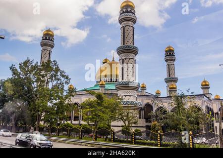 Jame' ASR Hassanil Bolkiah Moschee in Bandar Seri Begawan, Brunei Stockfoto