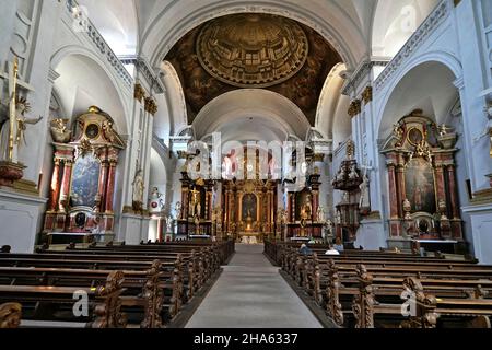 deutschland,bayern,oberfranken,bamberg,Altstadt,Pfarrkirche St. martin,innen Stockfoto