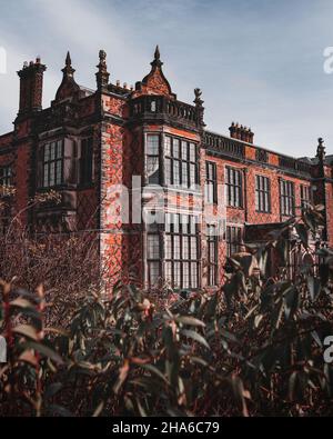 Arley Hall & Gardens, ein Landhaus im Dorf Arley, in der Grafschaft Keshire, England. Es ist in der tv-Show Peaky Blinders als Tommy Shelbys House erschienen Stockfoto