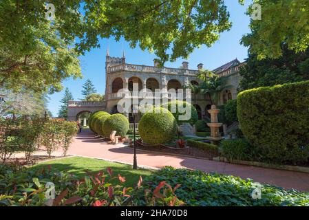 Die Curzon Hall, eine italienische Renaissance-Halle, die im Jahr 1897 aus lokalem Sandstein aus Sydney erbaut wurde, ist heute ein Veranstaltungszentrum Stockfoto