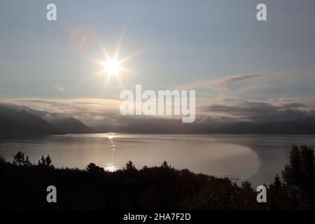 Norwegen - Sognefjord bei Nordrevik / Norwegen - Sognefjord bei Nordrevik / Stockfoto