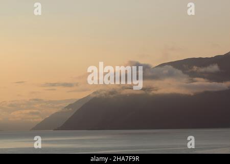 Norwegen - Sognefjord bei Nordrevik und Vadheim / Norwegen - Sognefjord bei Nordrevik und Vadheim / Stockfoto