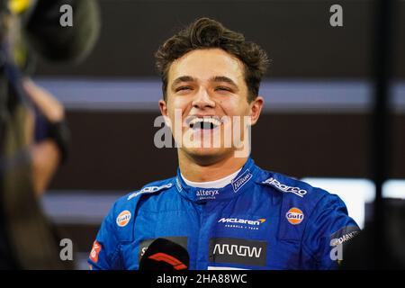 Yas Marina Circuit, Yas Island 11th. Dezember 2021 während des FORMEL 1 ETIHAD AIRWAYS ABU DHABI GRAND PRIX 2021 in den Vereinigten Arabischen Emiraten Eleanor Hoad Stockfoto