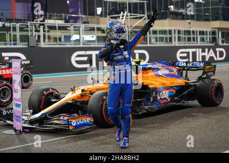 Yas Marina Circuit, Yas Island 11th. Dezember 2021 während des FORMEL 1 ETIHAD AIRWAYS ABU DHABI GRAND PRIX 2021 in den Vereinigten Arabischen Emiraten Eleanor Hoad Stockfoto