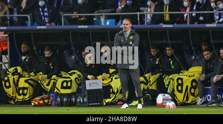 Stadt Bochum, Deutschland. 11th Dez, 2021. firo: 11.12.2021, Fuvuball, 1st Bundesliga, Saison 2021/2022, VfL Bochum - BVB, Borussia Dortmund Co-Coach ZICKLER, BVB/dpa/Alamy Live News Stockfoto