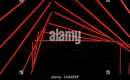 Zoolights Calgary Zoo Alberta Stockfoto