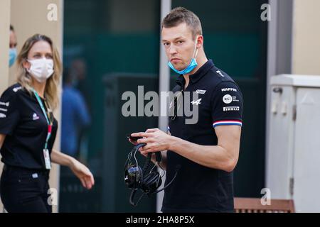 Yas Marina Circuit, Yas Island 11th. Dezember 2021 Daniil Kvyat während des FORMEL 1 ETIHAD AIRWAYS ABU DHABI GRAND PRIX 2021 in den Vereinigten Arabischen Emiraten Eleanor Hoad Stockfoto