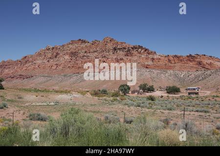 Bodaway-Gap-Kapitel in der Nähe des Grand Canyon auf der Navajo Nation an der Route 89. Stockfoto