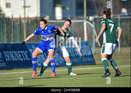 Verona, Italien. 11th Dez 2021. S29 während Hellas Verona Women vs UC Sampdoria, Italienisches Fußballspiel Serie A Frauen in Verona, Italien, Dezember 11 2021 Kredit: Unabhängige Fotoagentur/Alamy Live News Stockfoto