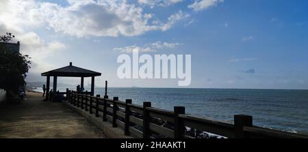 Nanwantou Coastal Trail, New Taipei City-Dec 11, 2021: Nanwantou Coastal Trail, Nanwantou Coastal Trail, New Taipei City Stockfoto