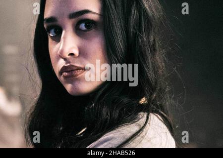 EMILY TOSTA in WILLY'S WONDERLAND (2021), Regie KEVIN LEWIS. Kredit: SATURN FILME / Album Stockfoto