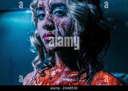 CAYLEE COWAN in WILLY'S WONDERLAND (2021), Regie KEVIN LEWIS. Kredit: SATURN FILME / Album Stockfoto