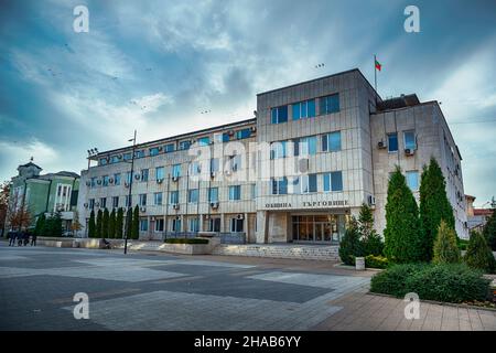 Zentrum der historischen Stadt Targowischte, Region Pazardschik, Bulgarien Stockfoto