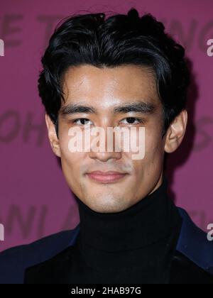 BEVERLY HILLS, LOS ANGELES, KALIFORNIEN, USA - 11. DEZEMBER: Schauspieler Alex Landi kommt bei der jährlichen unvergesslichen Gala Asian American Awards 19th an, die am 11. Dezember 2021 im Beverly Hilton Hotel in Beverly Hills, Los Angeles, Kalifornien, USA, abgehalten wurde. (Foto von Xavier Collin/Image Press Agency) Stockfoto