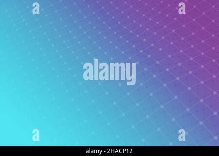 Atomarer Rasterhintergrund 3D Rendern. Hochwertige 3D-Illustration Stockfoto